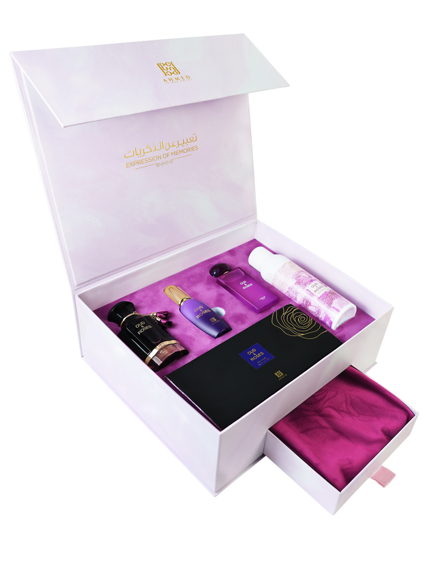 Shop Gift set OUD & ROSES by Ahmed Al Maghribi in Pakistan